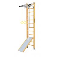 Шведская стенка Kampfer Ride Ceiling (№1 Натуральный Высота 3 м белый антик турник), фото 1