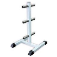 Стойка МВ Barbell 1.15 для хранения дисков  (на 6 позиций), белая, фото 1