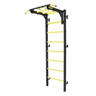 Профессиональная шведская стенка Kampfer Fort Professional (черный/желтый), фото 1