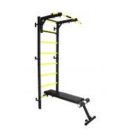 Профессиональная шведская стенка Kampfer Stone Professional (черный/желтый), фото 1