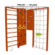 Шведская стенка Kampfer Fantastic (№4 Вишневый зеленая лиана), фото 1