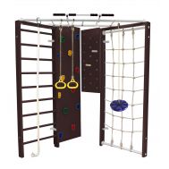 Шведская стенка Kampfer Fantastic (№5 Шоколадный синяя лиана), фото 1