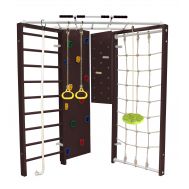 Шведская стенка Kampfer Fantastic (№5 Шоколадный зеленая лиана), фото 1