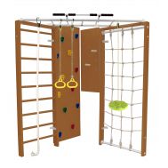 Шведская стенка Kampfer Fantastic (№2 Ореховый зеленая лиана), фото 1