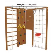 Шведская стенка Kampfer Fantastic (№2 Ореховый красная лиана), фото 1