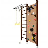 Шведская стенка Kampfer Jungle Ceiling Girl (№5 Шоколадный Стандарт белый антик турник), фото 1