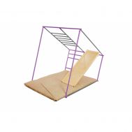 ДСК Ранний старт люкс полная комплектация цветной (Серо-фиолетовый), фото 1