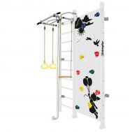 Шведская стенка Kampfer Jungle Wall Girl (№6 Жемчужный Высота 3 м белый антик турник), фото 1