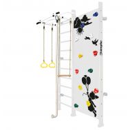 Шведская стенка Kampfer Jungle Wall Girl (№6 Жемчужный Высота 3 м белый турник), фото 1