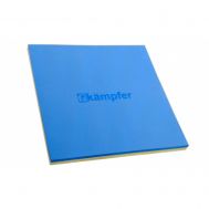 Гимнастический мат Татами KAMPFER &quot;Ласточкин хвост&quot; (синий/желтый), фото 1