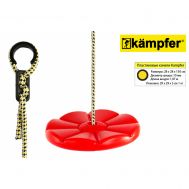 Пластиковые качели-диск Лиана Kampfer (Красный), фото 1