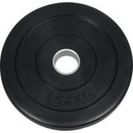 Диск обрезиненный NT121 черный д25,6мм 1,25кг, фото 1