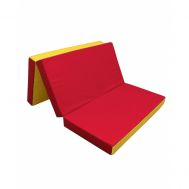 Мат №6 (150 х 100 х 10) складной (красный/желтый), фото 1
