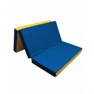 Мат №6 (150 х 100 х 10) складной (синий/желтый), фото 1