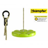 Пластиковые качели-диск Лиана Kampfer (Зеленый), фото 1