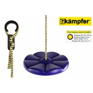 Пластиковые качели-диск Лиана Kampfer (Синий), фото 1