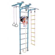 Шведская стенка Midzumi Niji Ton Basketball Shield (небесная лазурь), фото 1