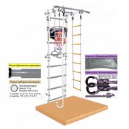 Шведская стенка Midzumi Niji Kabe Basketball Shield c матом №4 (снежный барс), фото 1