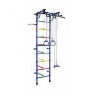 Шведская стенка Гамма (синий радуга), фото 1