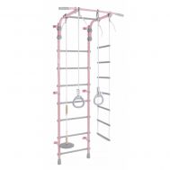 Шведская стенка Pastel 2 (розовый-серый), фото 1