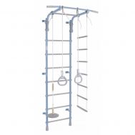 Шведская стенка Pastel 2 (голубой-серый), фото 1