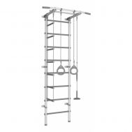 Шведская стенка Pastel 1 (белый-серый), фото 1