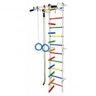 Шведская стенка Карапуз-5А (белый радуга), фото 1