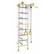 Шведская стенка Smile1 (белый радуга), фото 1