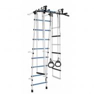 Шведская стенка Стелла (белый голубой), фото 1