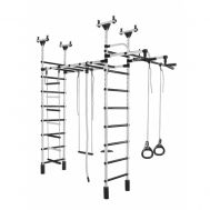 Шведская стенка Слоненок (белый-черный), фото 1