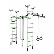 Шведская стенка Слоненок (белый-салатовый), фото 1