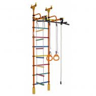 Шведская стенка Жирафик (оранжевый радуга), фото 1