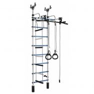 Шведская стенка Жирафик (белый голубой), фото 1