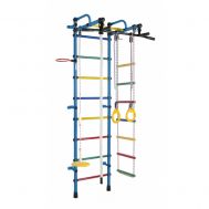 Шведская стенка Лира (голубой радуга), фото 1