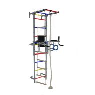 ДСК &quot;Крепыш плюс&quot; пристенный с брусьями ПВХ серый, фото 1