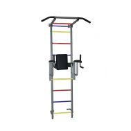 ДСК &quot;Крепыш плюс&quot; пристенный с брусьями - 2 ПВХ серый, фото 1