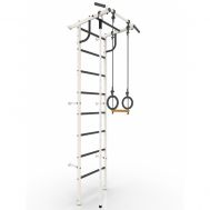 Шведская стенка Роки-1 (бело-черный), фото 1