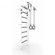 Шведская стенка Атлет-1 (бело-черный), фото 1