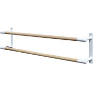 Станок хореографический PREMIUM навесной, двухрядный 1,5 м Береза, фото 1