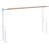 Станок хореографический PREMIUM напольный, однорядный 1,5 м Бук, фото 1