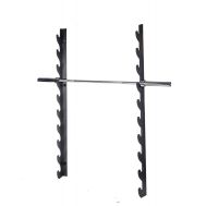 Настенный кронштейн для 10 грифов, горизонтальное хранение, фото 1