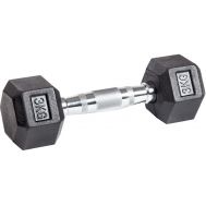 Гантель гексагональная обрезиненная 3 кг, фото 1