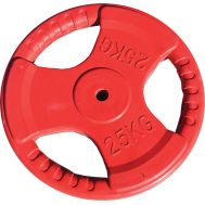 Диск для штанги цветной обрезиненный D-26, 25 кг, фото 1