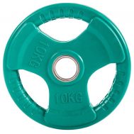 Диск для штанги цветной обрезиненный D-51, 10 кг, фото 1