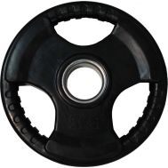 Диск для штанги черный обрезиненный D-51, 5 кг, фото 1
