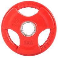 Диск для штанги цветной обрезиненный D-51, 5 кг, фото 1