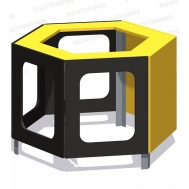 Батут UNIX line 12 ft oultside с крышей, фото 1