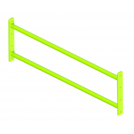 Перекладина двойная D32, 1100, фото 1