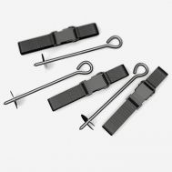 Колья (3 шт.) для крепления батута к земле, фото 1