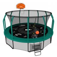 Батут UNIX line SUPREME GAME 14 ft + Basketball, фото 1